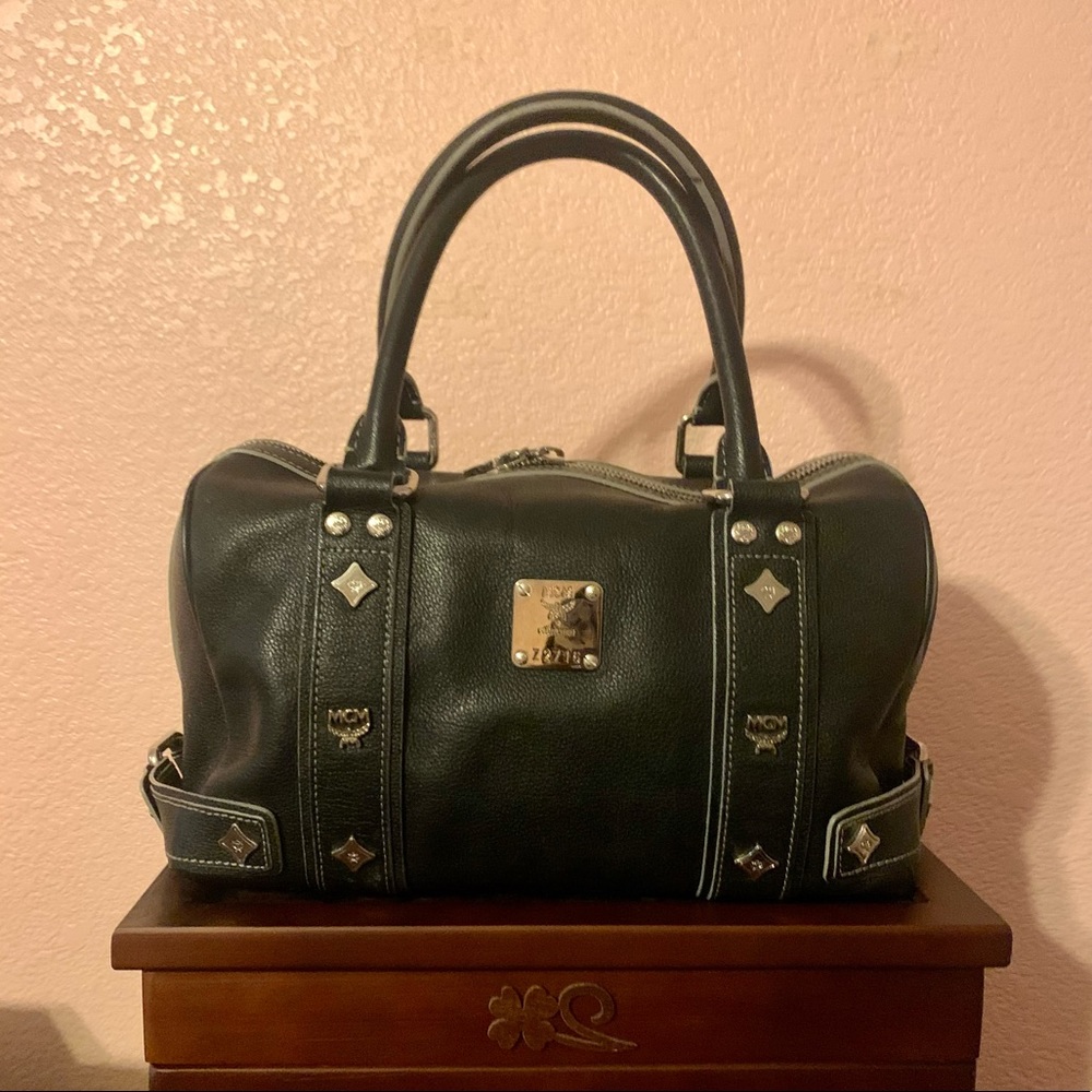 Authentic MCM - Vintage Boston style bag